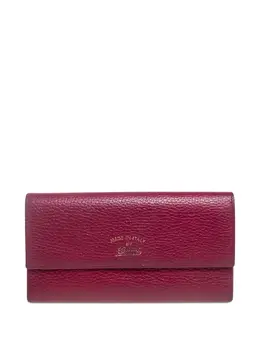 Gucci Pre-Owned: Бордовый кошелёк 