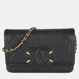 Chanel: Чёрный кошелёк 