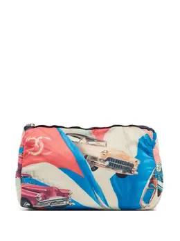 CHANEL Pre-Owned: Клатч с принтом 