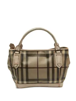 Burberry Pre-Owned: Бежевая сумка-шоппер 