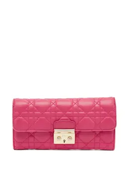 Christian Dior Pre-Owned: Розовый кошелёк 