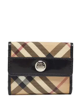 Burberry Pre-Owned: Бежевый кошелёк 