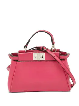 Fendi Pre-Owned: Розовая сумка-шоппер 