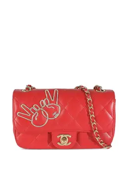 CHANEL Pre-Owned: Красная сумка 
