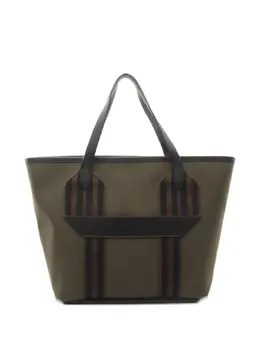 Hermès Pre-Owned: Зелёная сумка-шоппер 