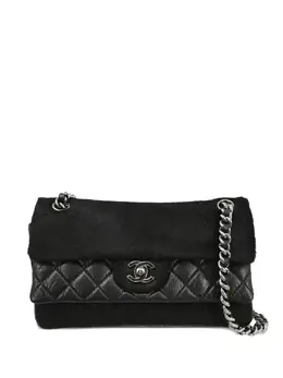 CHANEL Pre-Owned: Чёрная сумка 