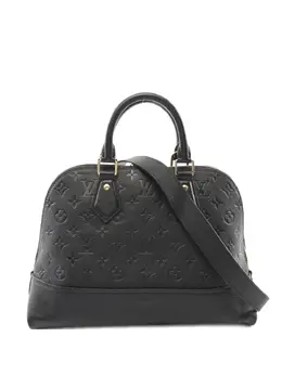 Louis Vuitton Pre-Owned: Чёрная сумка-шоппер 
