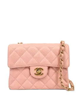 CHANEL Pre-Owned: Розовая сумка 