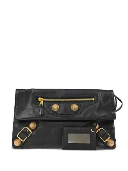 Balenciaga Pre-Owned: Чёрный клатч 