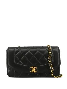 CHANEL Pre-Owned: Чёрная сумка 