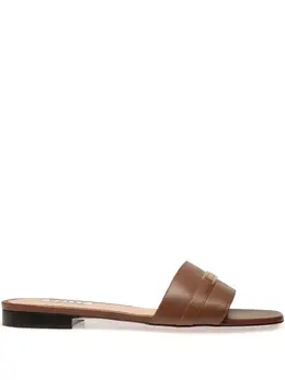 Bally: Коричневые сандалии 