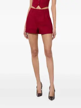 alice + olivia: Бордовые шорты 
