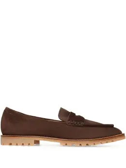 Bally: Коричневые туфли 