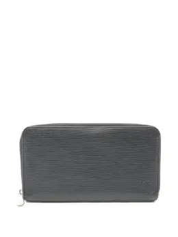 Louis Vuitton Pre-Owned: Чёрный кошелёк 