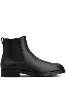 Tod's: Чёрные ботинки 