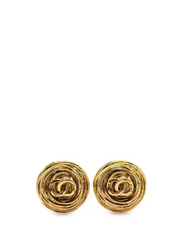 CHANEL Pre-Owned: Серьги 