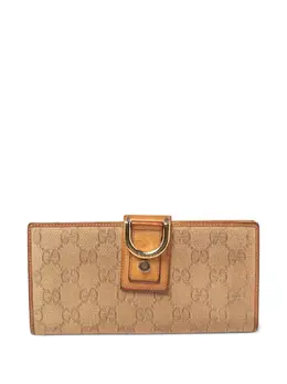 Gucci Pre-Owned: Бежевый кошелёк 