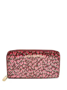 Louis Vuitton Pre-Owned: Бордовый кошелёк 
