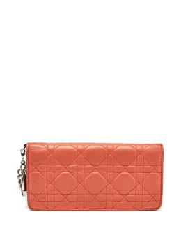 Christian Dior Pre-Owned: Оранжевый кошелёк 