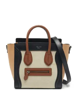 Céline Pre-Owned: Бежевая сумка-шоппер 