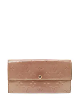 Louis Vuitton Pre-Owned: Светлый кошелёк 