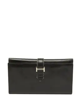 Hermès Pre-Owned: Чёрный кошелёк 