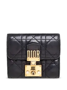Christian Dior Pre-Owned: Чёрный кошелёк 