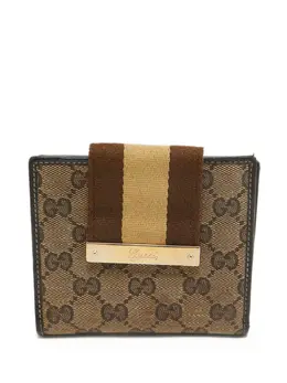 Gucci Pre-Owned: Бежевый кошелёк 