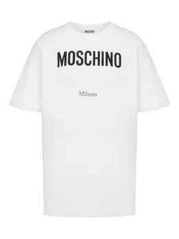 Moschino: Футболка с принтом 