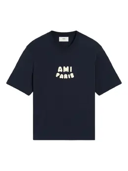 AMI Paris: Синяя футболка 