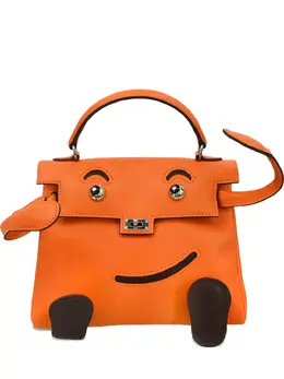 Hermès Pre-Owned: Оранжевая сумка 