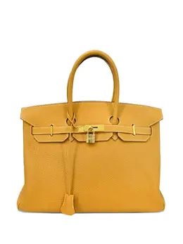 Hermès Pre-Owned: Жёлтая сумка 