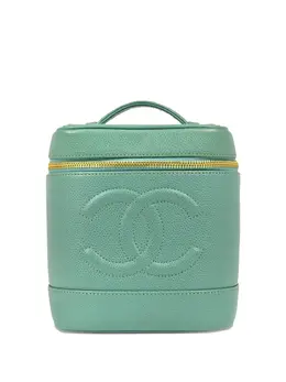 CHANEL Pre-Owned: Зелёная сумка 