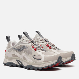 Saucony: Бежевые кроссовки  Grid