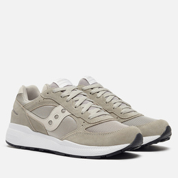 Saucony: Серые кроссовки 