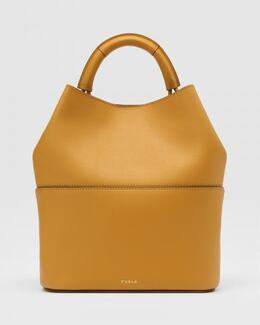 FURLA: Бежевая сумка 