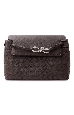 Bottega Veneta: Коричневая сумка 