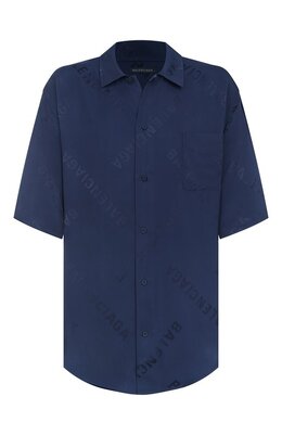 Balenciaga: Рубашка из вискозы 