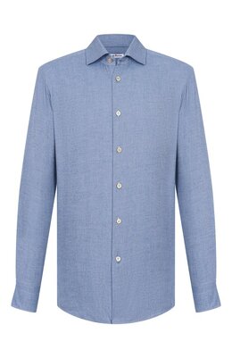 Kiton: Голубая рубашка 