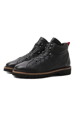 Kiton: Чёрные ботинки 