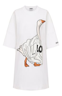Moschino: Хлопковое платье 
