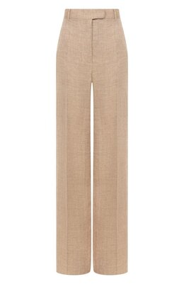 Max Mara Studio: Бежевые брюки 