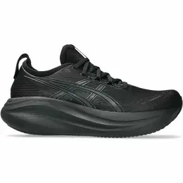 ASICS: Чёрные кроссовки  Gel-Nimbus
