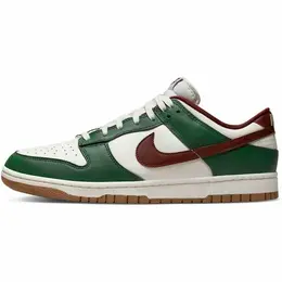 NIKE: Белые кеды  Dunk Low Retro