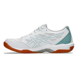 ASICS: Зелёные кроссовки 