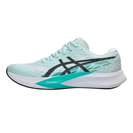ASICS: Зелёные кроссовки 