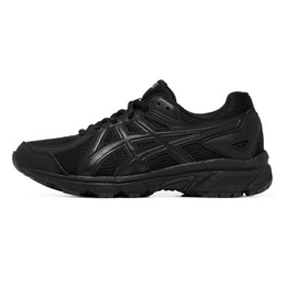 ASICS: Чёрные кроссовки 