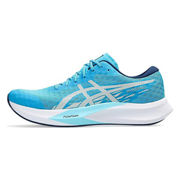 ASICS: Голубые кроссовки 