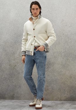 BRUNELLO CUCINELLI: Прямые джинсы 