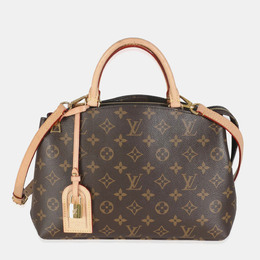 Louis Vuitton: Коричневая сумка 